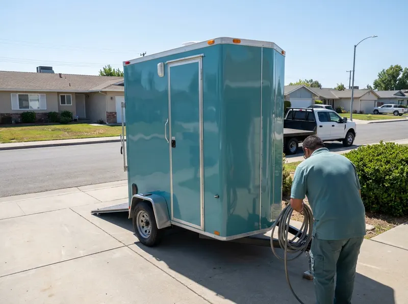 Mobile Portable Shower Trailers in Hemet, CA