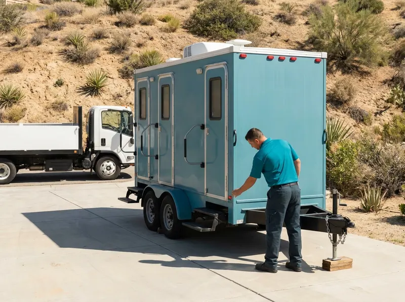 Multi-Stall Luxury Restroom Trailers in Hemet, CA