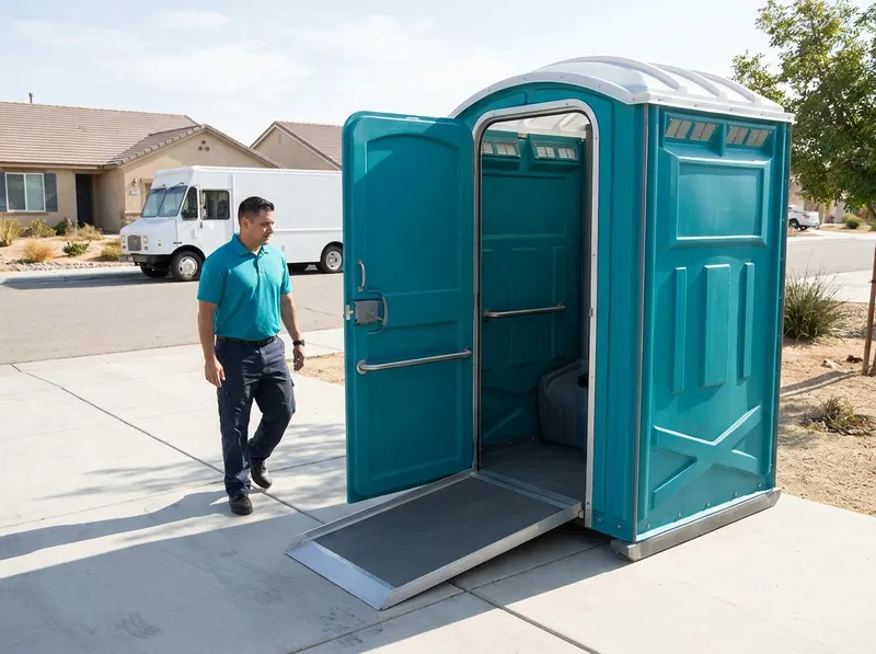 Title 24 ADA-Compliant Portable Toilets in Hemet, CA
